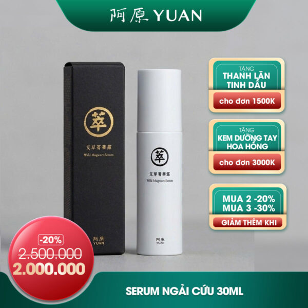 [SẢN PHẨM DATE NGẮN DƯỚI 12 THÁNG] TINH CHẤT NGẢI CỨU 30ML