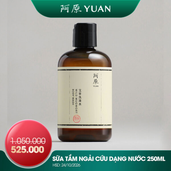 [SẢN PHẨM DATE NGẮN DƯỚI 6 THÁNG] SỮA TẮM NGẢI CỨU DẠNG NƯỚC DÒNG KINH ĐIỂN