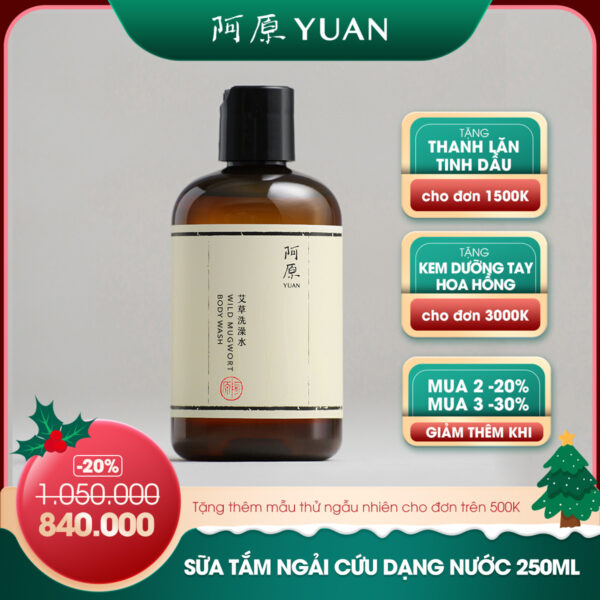 [YEAR END SALE] SỮA TẮM NGẢI CỨU DẠNG NƯỚC DÒNG KINH ĐIỂN