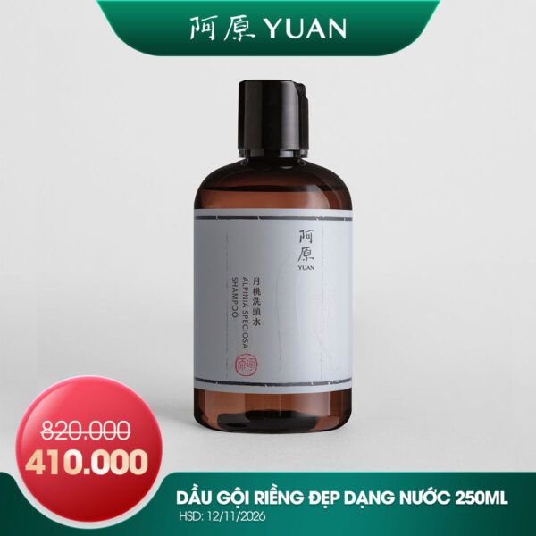 [SẢN PHẨM DATE NGẮN DƯỚI 6 THÁNG] DẦU GỘI RIỀNG ĐẸP DẠNG NƯỚC