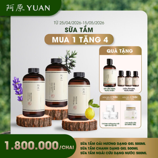 [MUA 1 TẶNG 4] SỮA TẮM 500ML