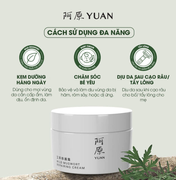 Kem Dưỡng Phục Hồi Ngải Cứu 50g - Ảnh 6